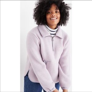 Madewell Polartec Fleece Popover Jacket